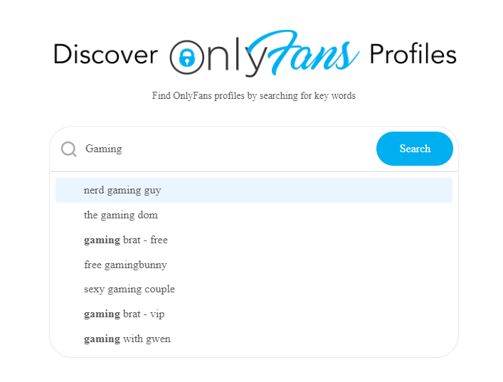 Discover OnlyFans Accounts Near You onlyfans profile Filtering by Interests