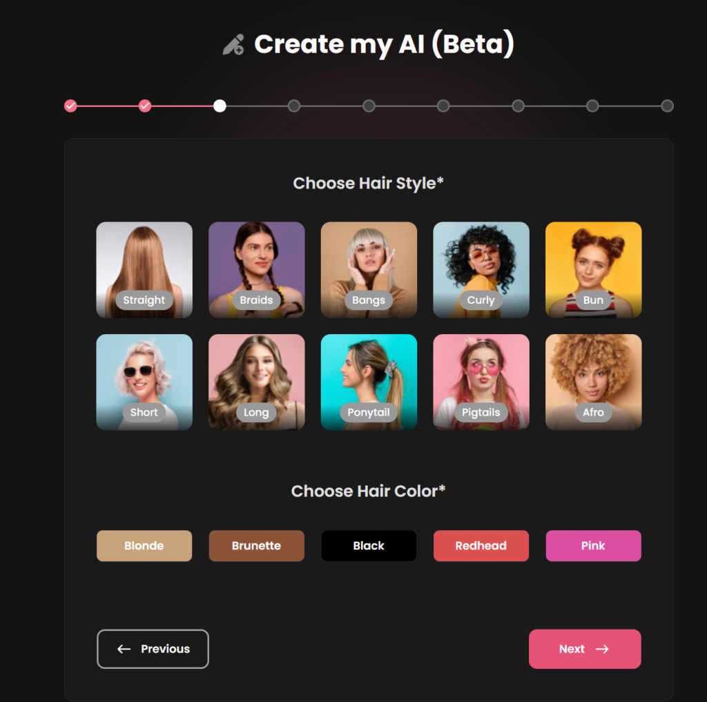 Create Your Own Custom Naked AI Girl - designing