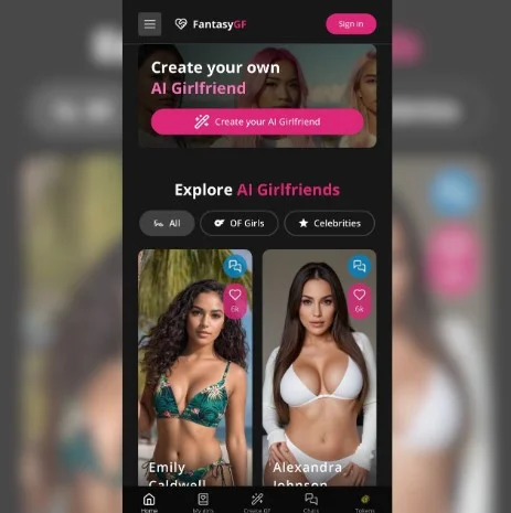 APK del generatore di porno AI per Android APK FantasyGF.ai