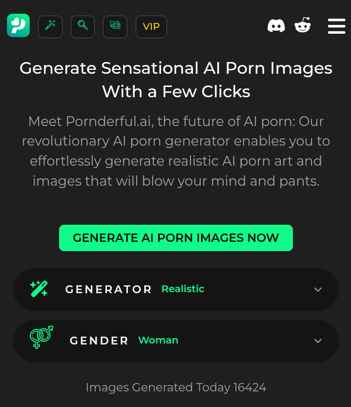 La mejor IA sin censura Pornderful.ai 