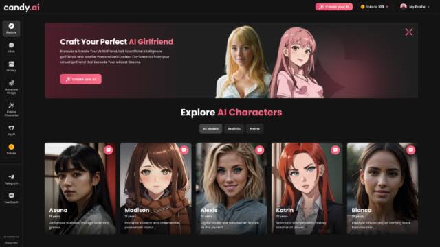 Candy.Ai bester Deepfake-Porno-KI-Generator 